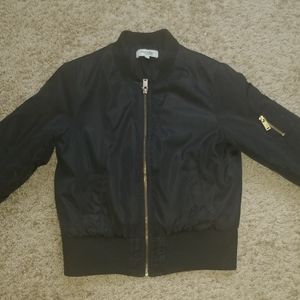 Black Cropped Jacket